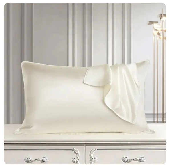 Pure Silk Pillowcase, Natural Mulberry Silk, photo 1 of 31